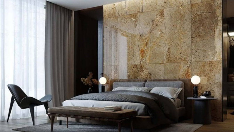 Inspirasi Gambar Dinding Keramik Kamar Tidur yang Bikin Mewah